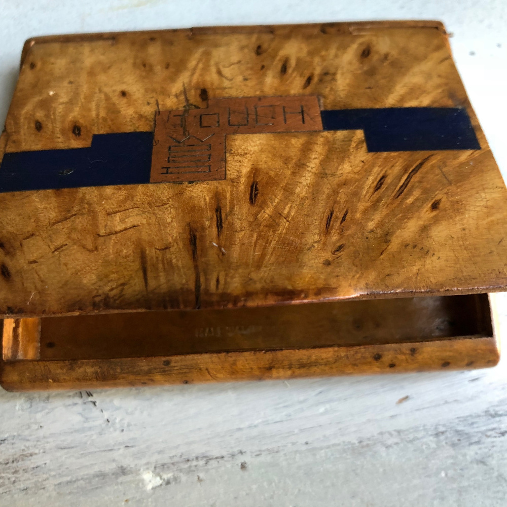Touch Wood Card Box
